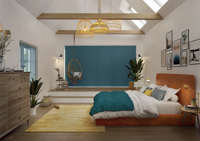 Trinity (Blackout), Teal - Vertical Blind - Image 9